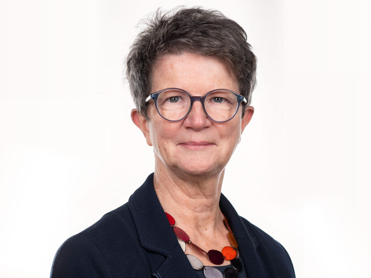 Porträtbild von Evelyn Borer, gewählt als neue Präsidentin des Vorstands